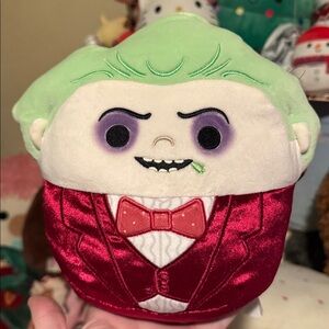 Beetlejuice red wedding tuxedo squishmallow NWT